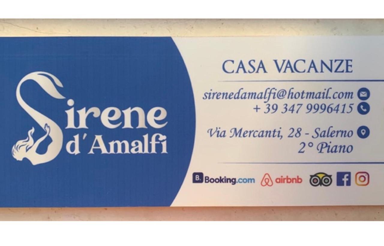 Sirene D'Amalfi Apartman Salerno Kültér fotó
